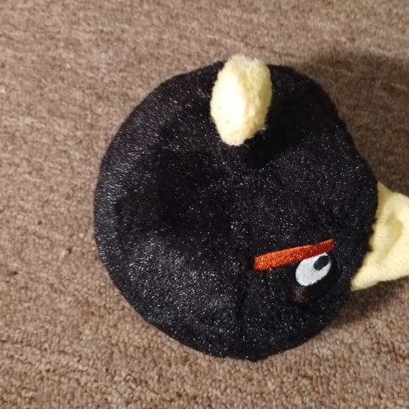 Angry Birds Black Bird Crow  Plush Toy 6” Stuffed No Sound Stuffed Animal Doll - Picture 4 of 10